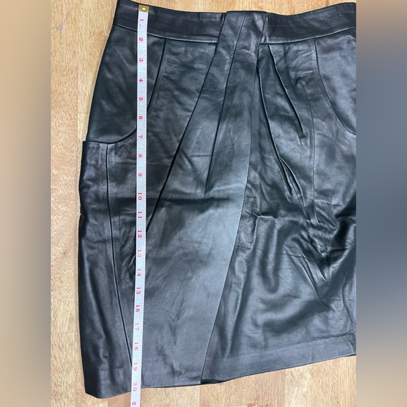 Halogen leather skirt - Picture 6 of 6